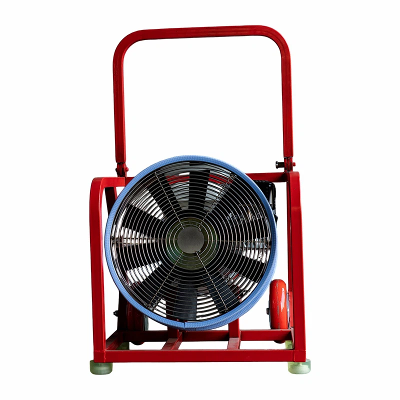Ventilátor na odvod dymu z ohňa
